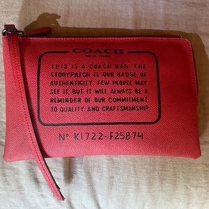 COACH reversible city tote in rose camo print